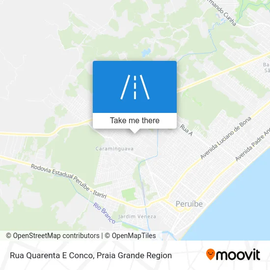 Rua Quarenta E Conco map