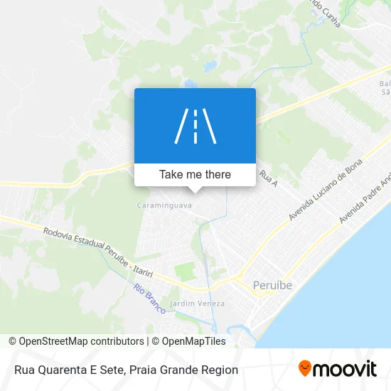 Rua Quarenta E Sete map