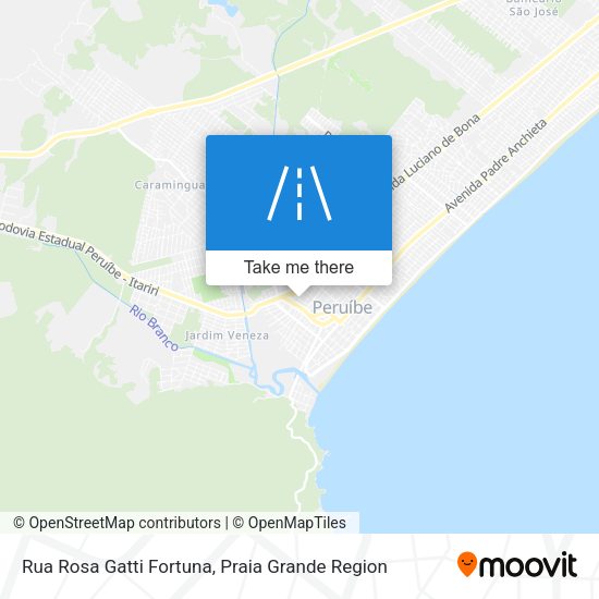 Rua Rosa Gatti Fortuna map