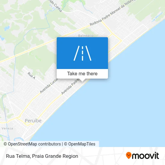 Rua Telma map