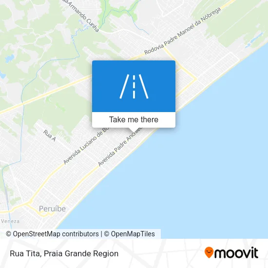 Rua Tita map