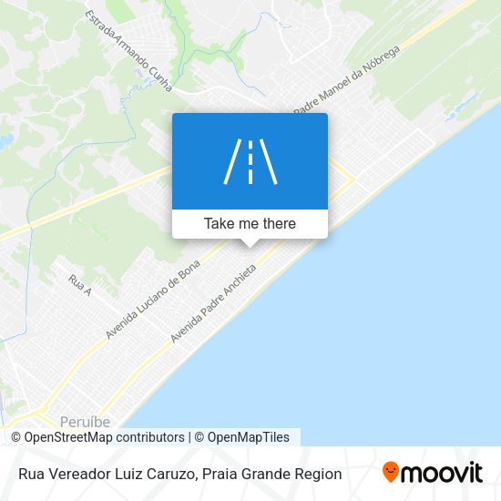 Rua Vereador Luiz Caruzo map