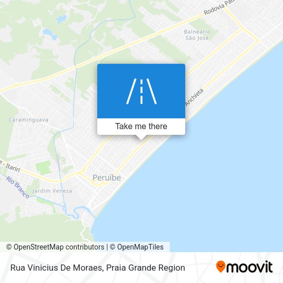 Rua Vinicius De Moraes map