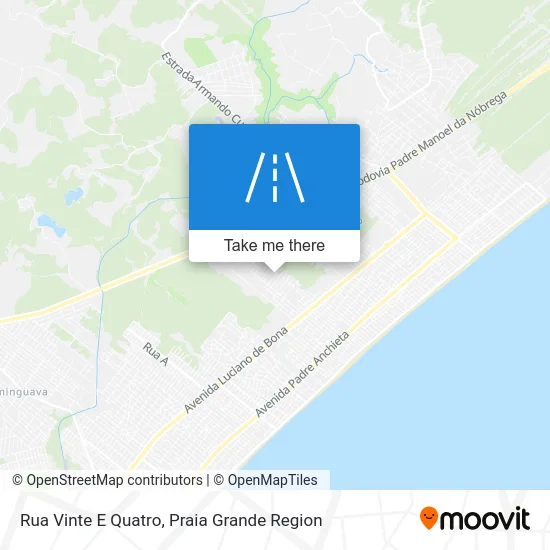 Rua Vinte E Quatro map