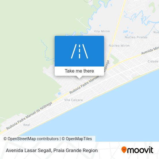 Avenida Lasar Segall map