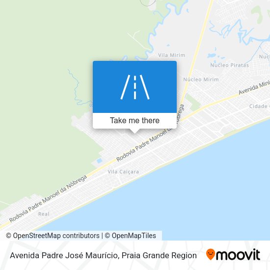 Avenida Padre José Maurício map