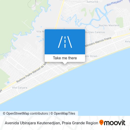 Avenida Ubirajara Keutenedjian map