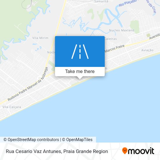 Rua Cesario Vaz Antunes map