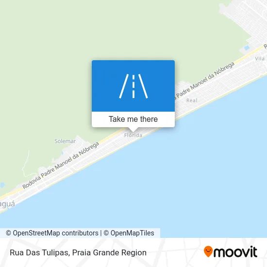 Rua Das Tulipas map