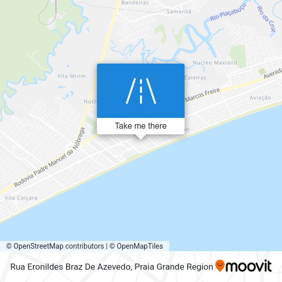 Rua Eronildes Braz De Azevedo map