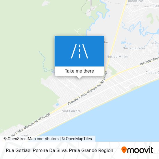 Rua Geziael Pereira Da Silva map