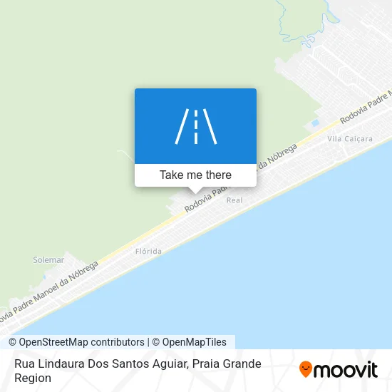 Rua Lindaura Dos Santos Aguiar map