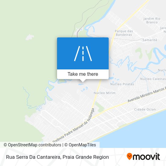 Rua Serra Da Cantareira map
