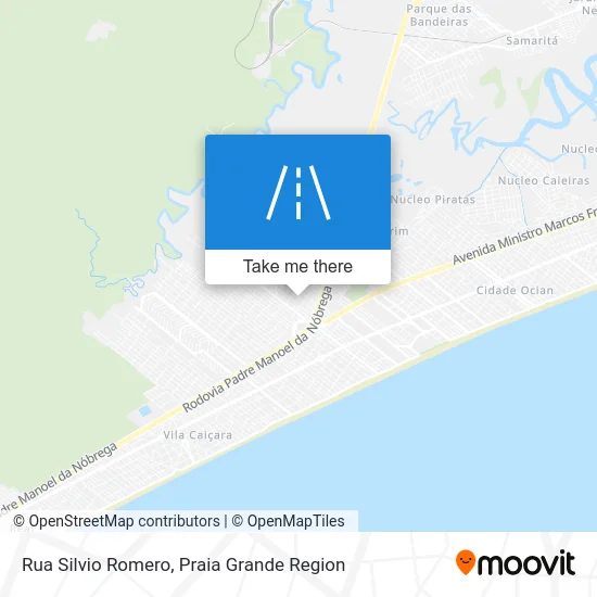 Rua Silvio Romero map