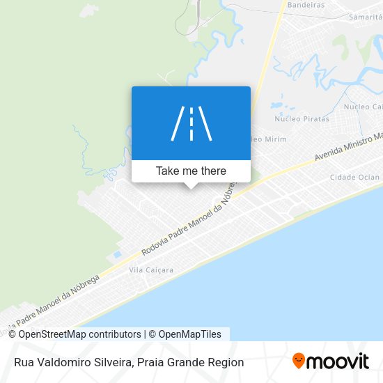 Rua Valdomiro Silveira map