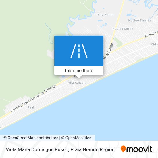Viela Maria Domingos Russo map