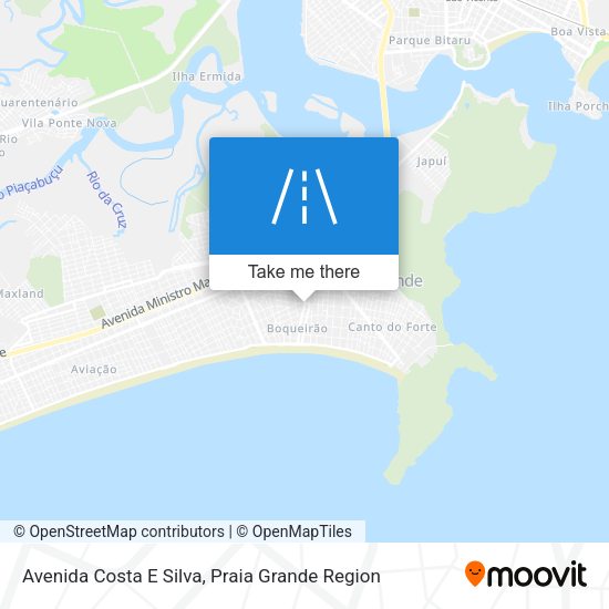 Avenida Costa E Silva map