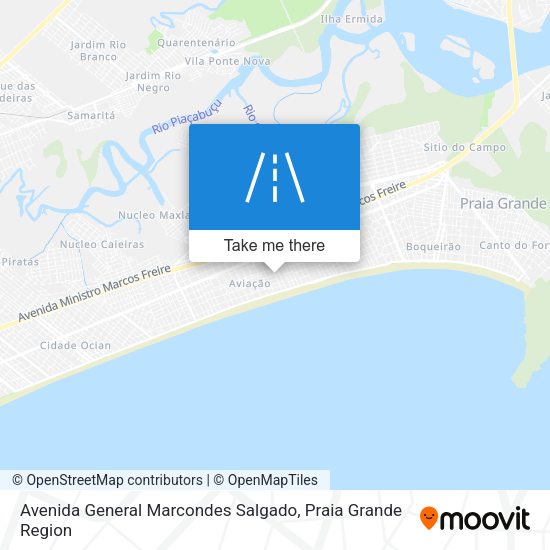 Avenida General Marcondes Salgado map