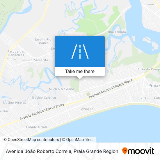 Avenida João Roberto Correia map