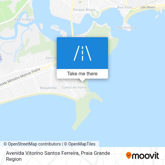 Avenida Vitorino Santos Ferreira map