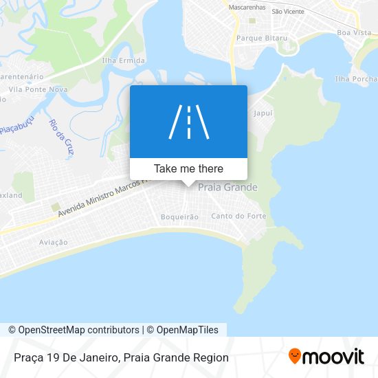 Praça 19 De Janeiro map