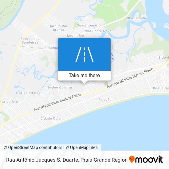 Rua Antônio Jacques S. Duarte map
