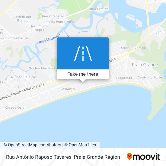 Rua Antônio Raposo Tavares map