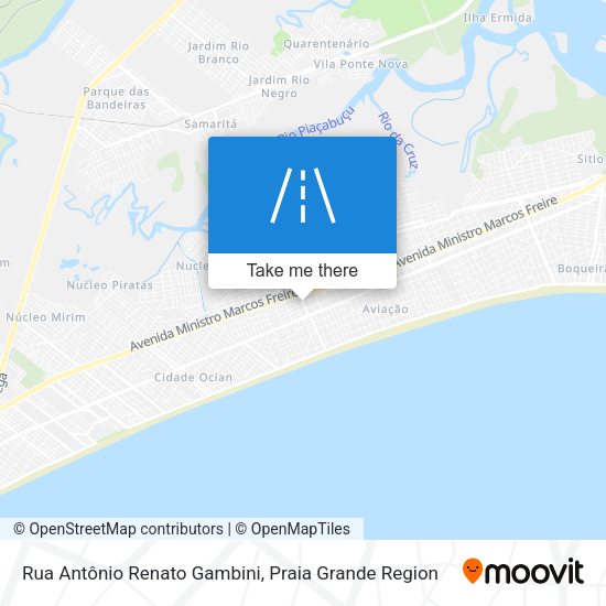 Rua Antônio Renato Gambini map