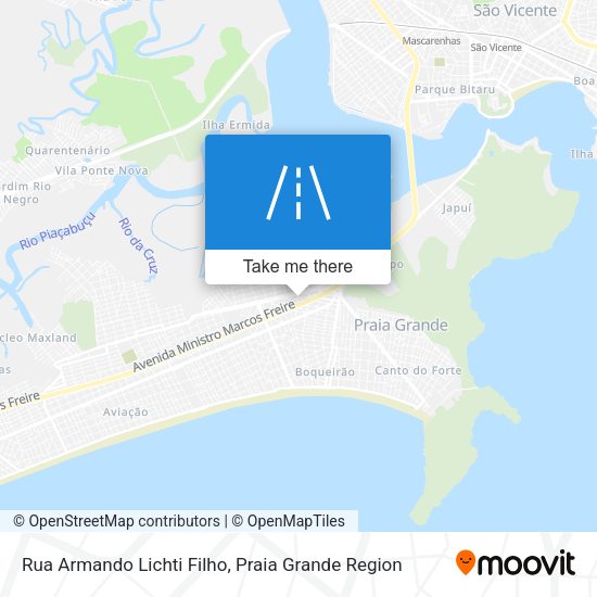 Rua Armando Lichti Filho map