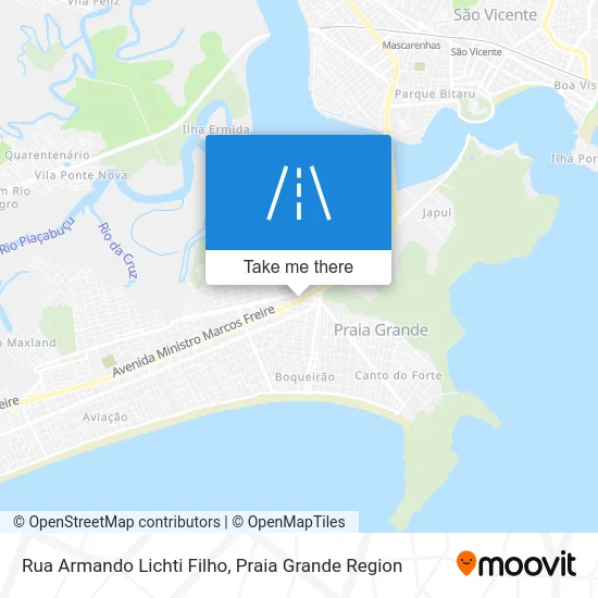 Rua Armando Lichti Filho map