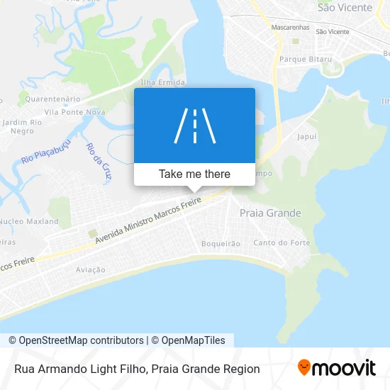 Rua Armando Light Filho map