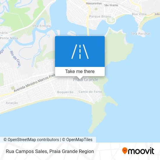 Rua Campos Sales map