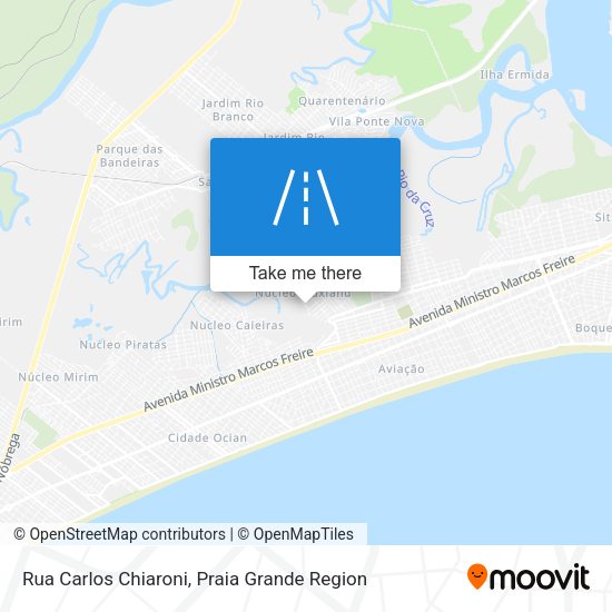 Rua Carlos Chiaroni map