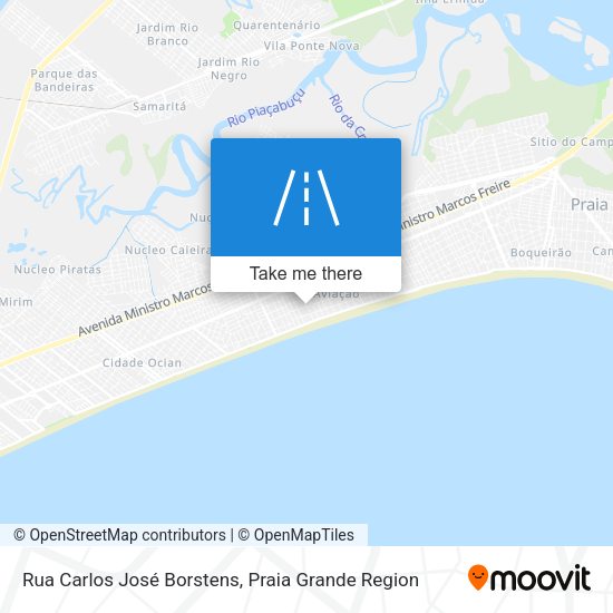 Rua Carlos José Borstens map