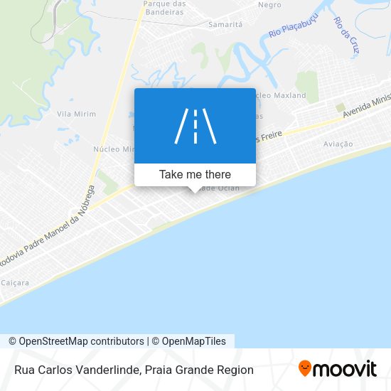 Rua Carlos Vanderlinde map