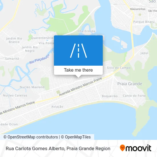 Rua Carlota Gomes Alberto map