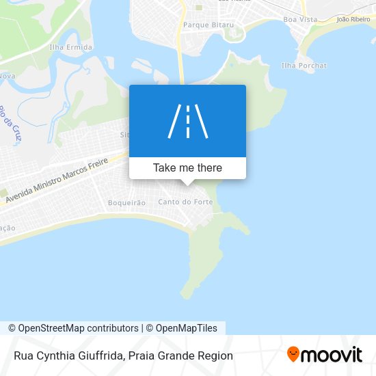 Rua Cynthia Giuffrida map