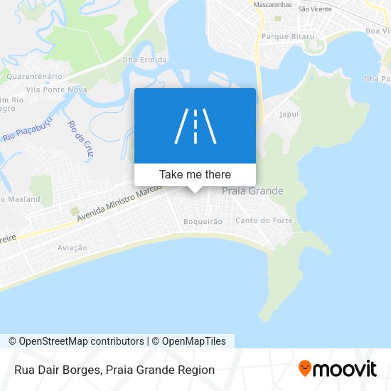 Rua Dair Borges map