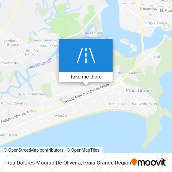Rua Dolores Mourão De Oliveira map