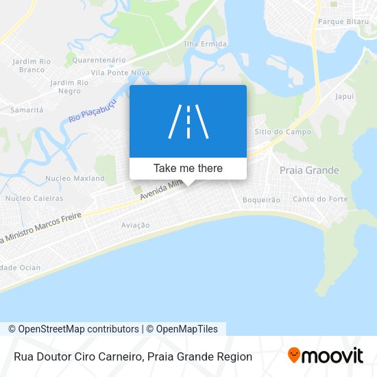 Rua Doutor Ciro Carneiro map