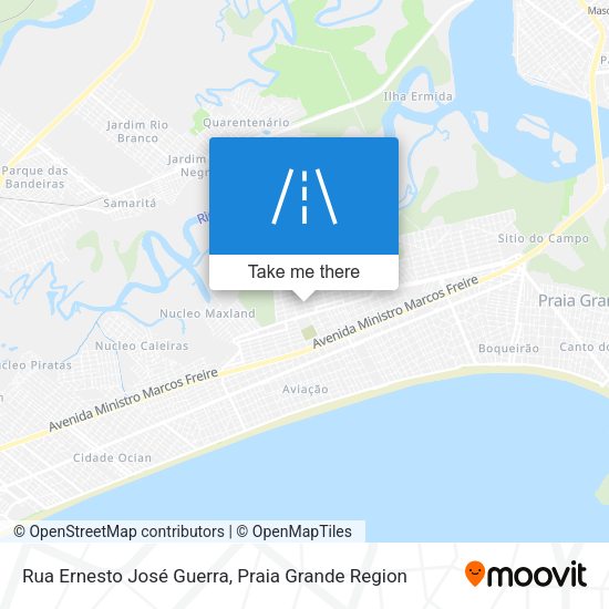 Rua Ernesto José Guerra map