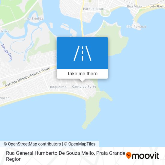 Rua General Humberto De Souza Mello map