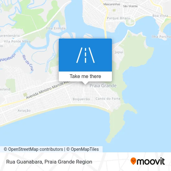 Rua Guanabara map
