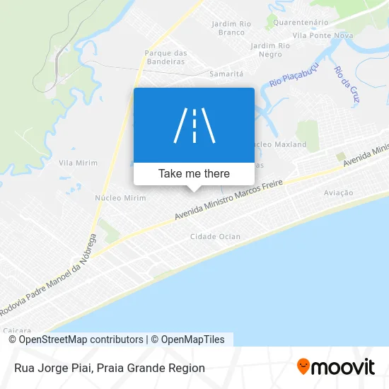 Rua Jorge Piai map