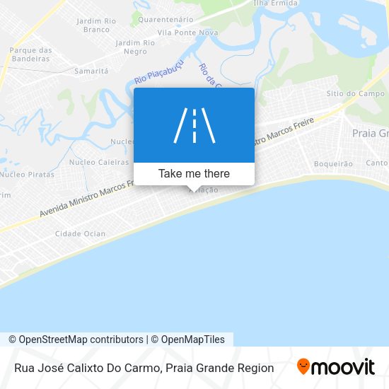 Rua José Calixto Do Carmo map