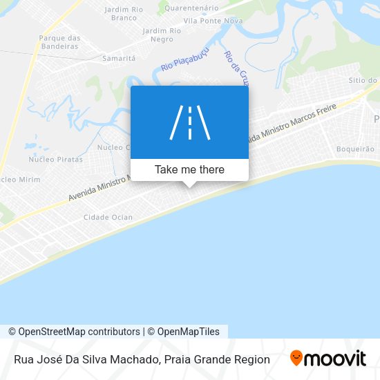 Rua José Da Silva Machado map