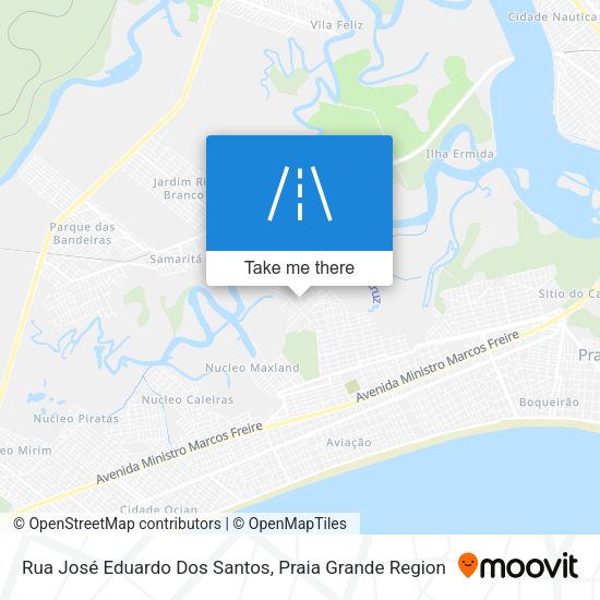 Rua José Eduardo Dos Santos map