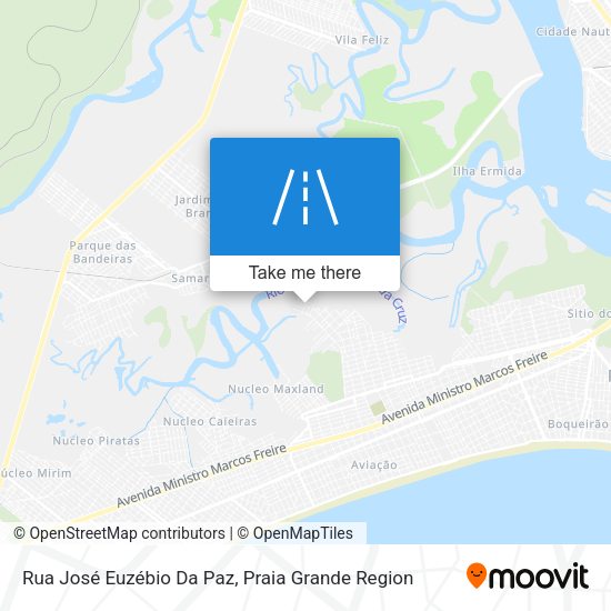 Rua José Euzébio Da Paz map