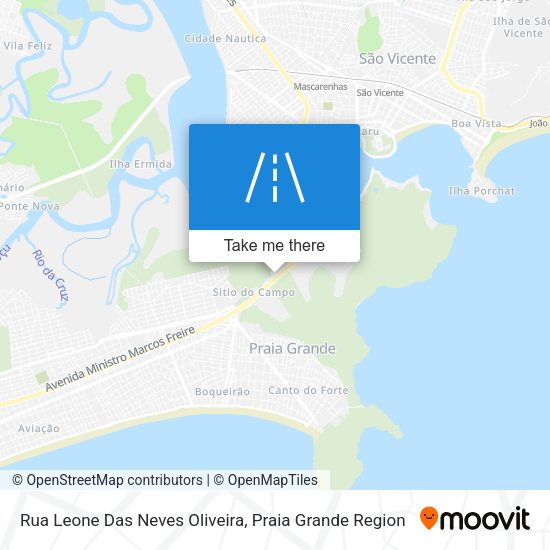 Rua Leone Das Neves Oliveira map