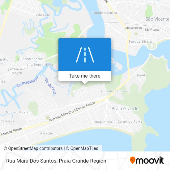 Rua Mara Dos Santos map